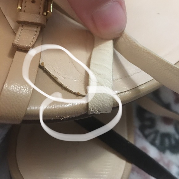 Cole Haan Jensen Strap Leather black cream Sandal - Picture 7 of 11